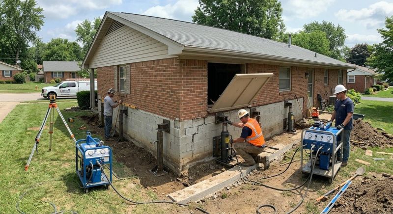 Home Foundation Leveling in Newaygo, MI