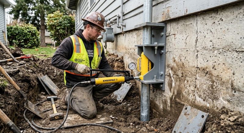Home Foundation Leveling in Sparta, MI