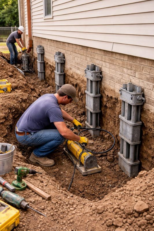 Piling Repair in Howard City, MI