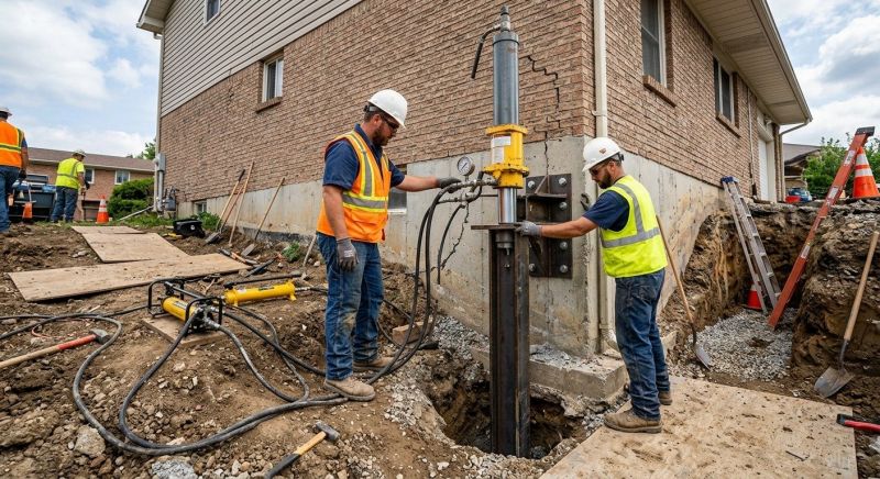 Settling Foundation Service in Casnovia, MI