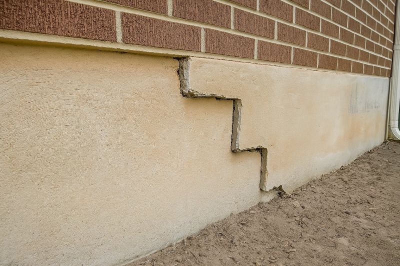 Settling Foundation Service in Howard City, MI