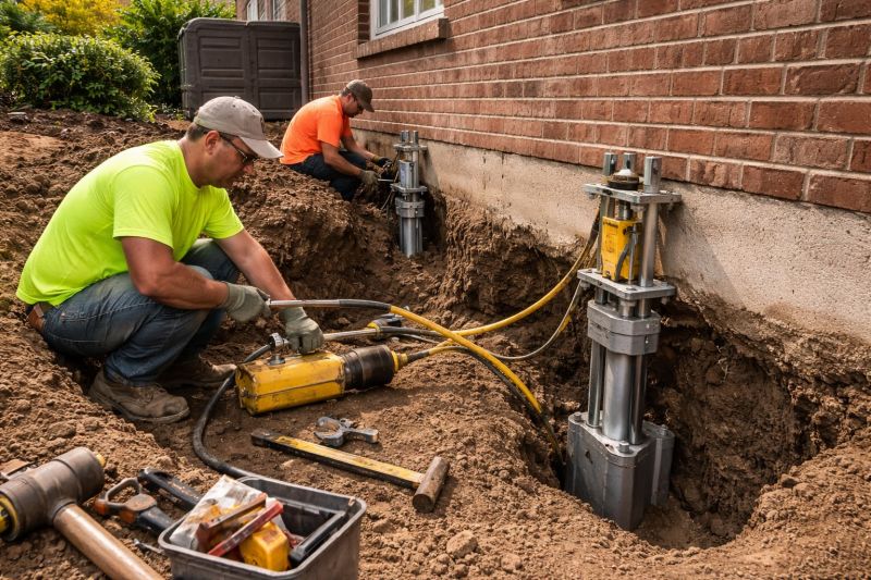 Settling Foundation Service in Newaygo, MI