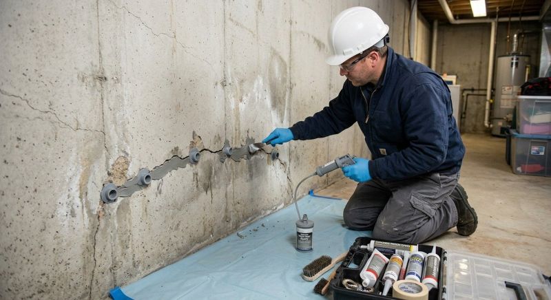 Structural Crack Repair in Newaygo, MI