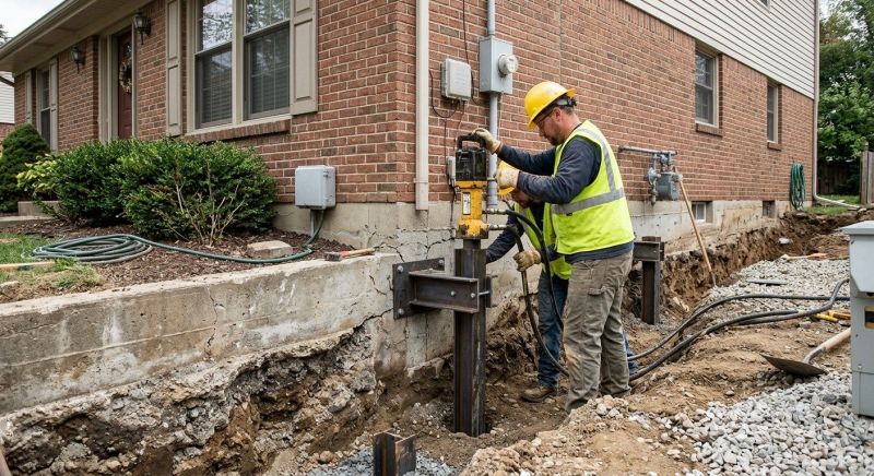 Structural Foundation Repair in Gowen, MI