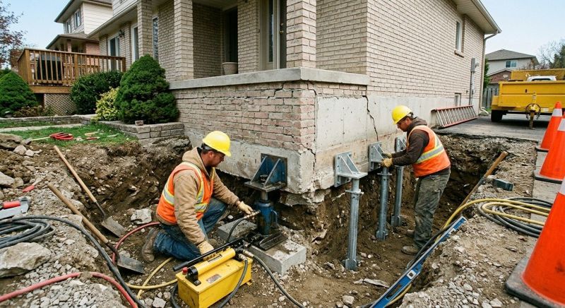 Structural Foundation Repair in Holton, MI
