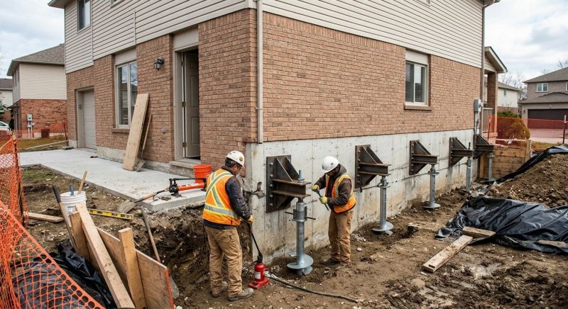 Structural Foundation Repair in Howard City, MI