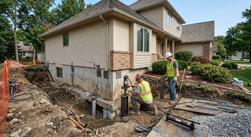 Structural Foundation Repair in Sparta, MI