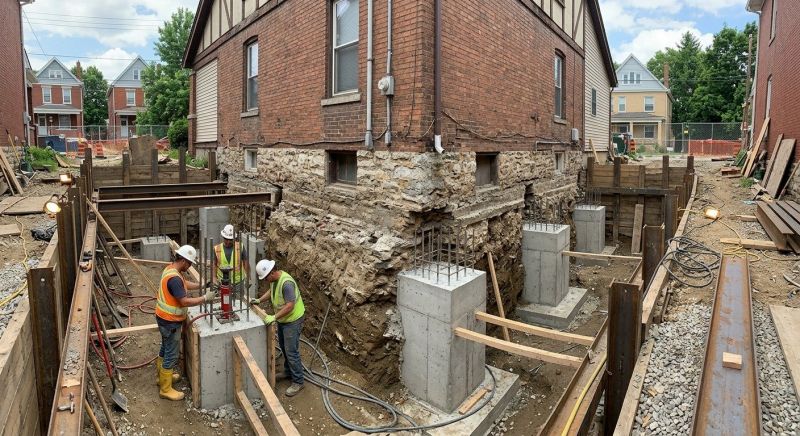 Structural Underpinning in Newaygo, MI
