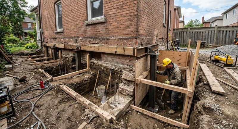 Underpinning Repair in Newaygo, MI